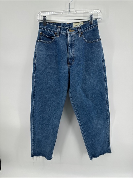 Eddie Bauer Denim - VTG Y2K Grunge Heritage Coastal Blue High-Rise Mom Eddie Bauer Jeans Sz4